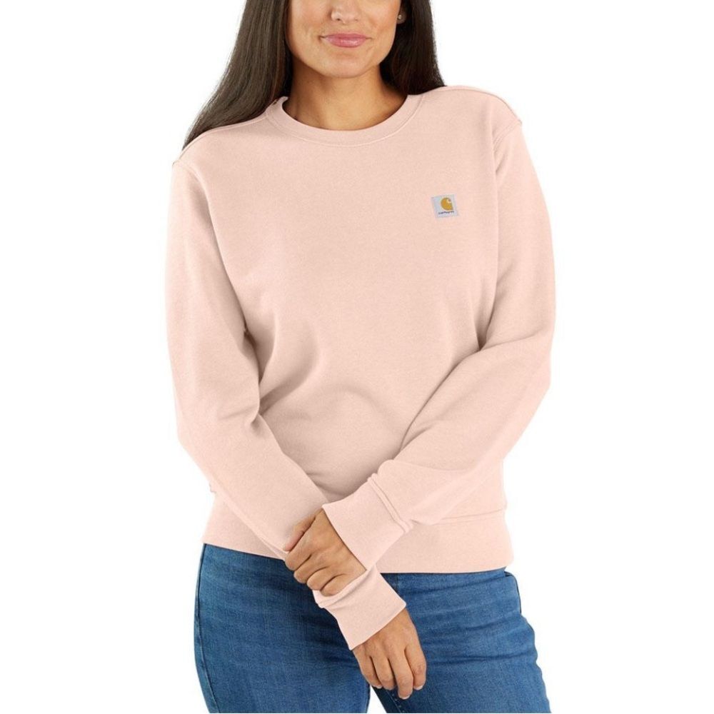 Carhartt Women's Relaxed Fit Midweight French Terry Crewneck Sweatshirt - Picture 1 of 11